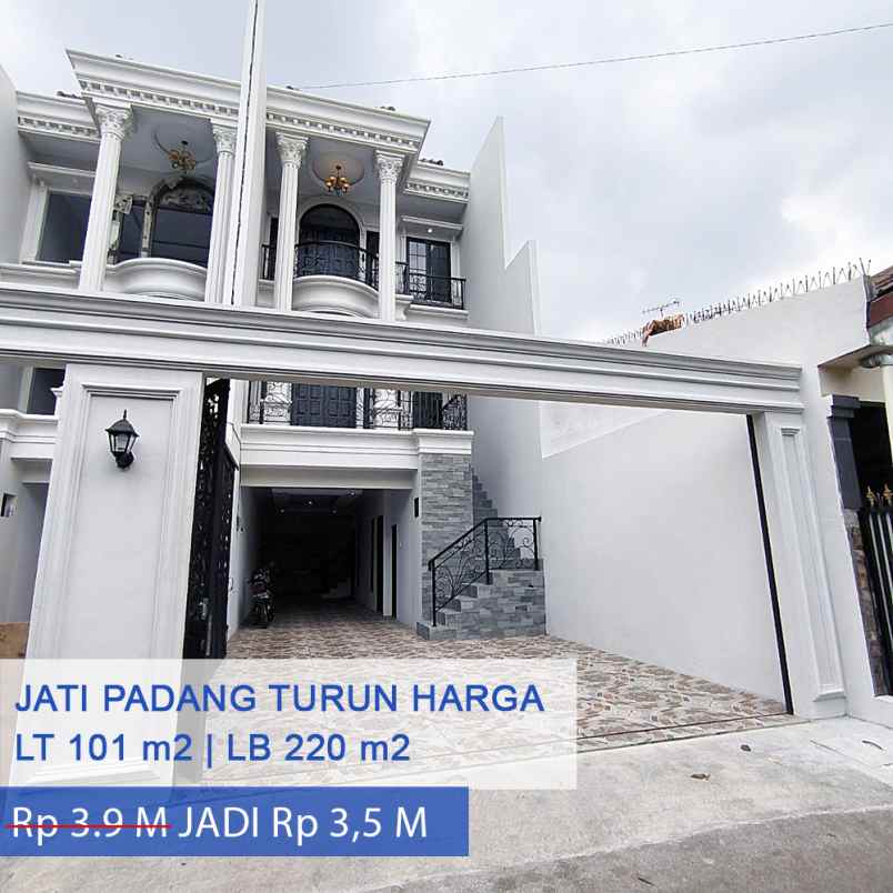 Rumah Baru Eropa Classic Di Jati Padang Pasar Minggu Jakarta Selatan