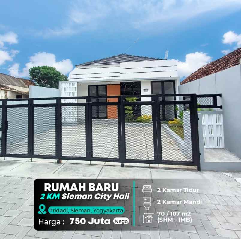 dijual rumah jl magelang km 11