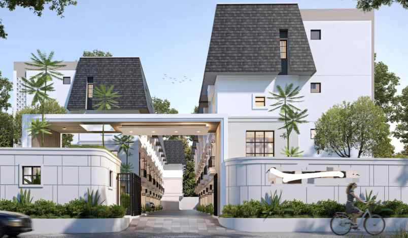 Rumah Baru Dalam Town House Di Mampang Prapatan Jakarta Selatan