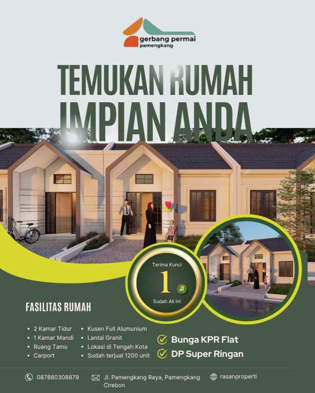 dijual rumah jl pamengkang
