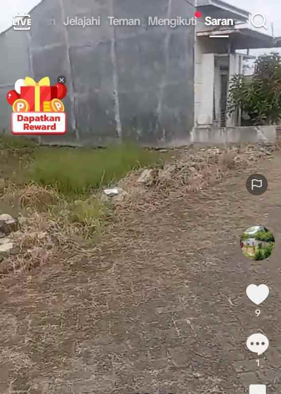 dijual rumah jl pendidikan 3 gg bunga