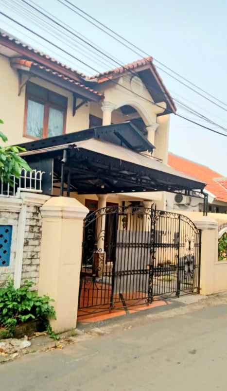 dijual rumah jl pondok kelapa duren