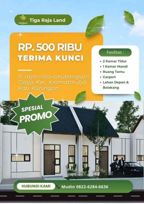 dijual rumah jl raya ciloa cikubangsari