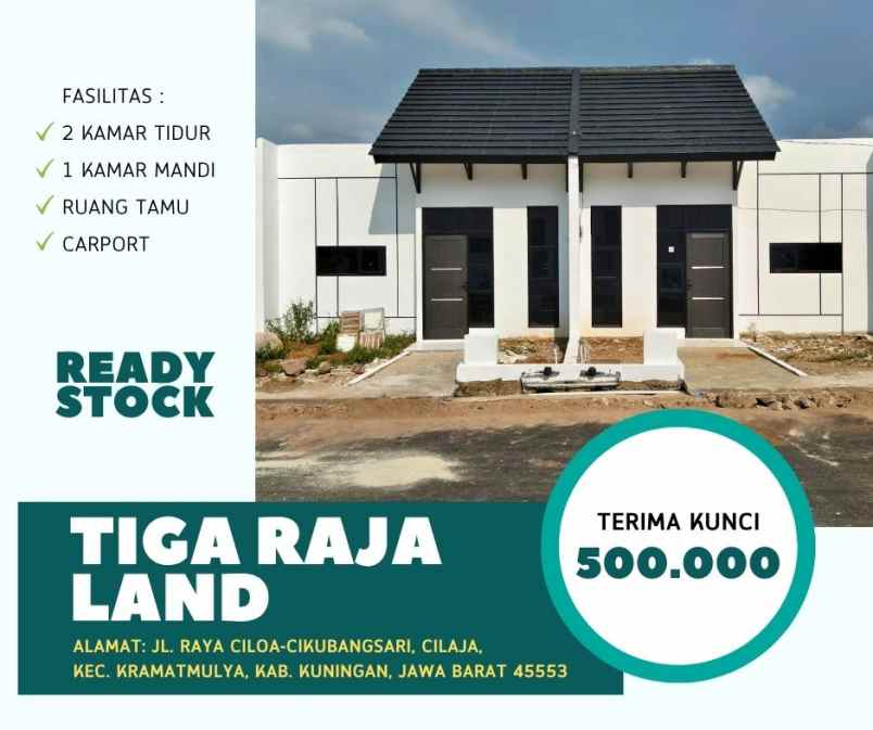 dijual rumah jl raya ciloa cikubangsari