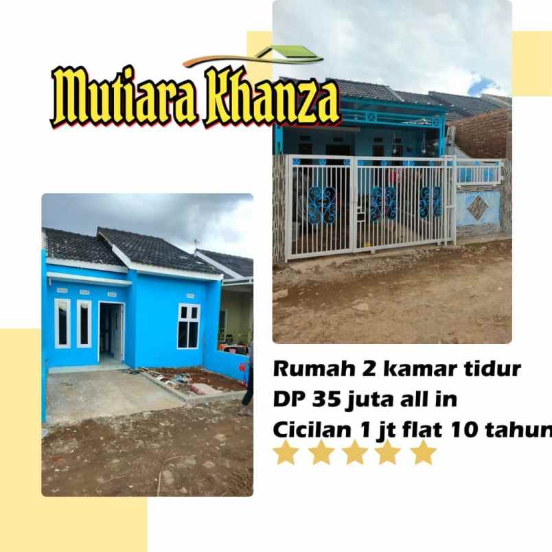 dijual rumah jln raya andir katapang