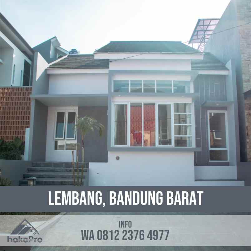Rumah Siap Huni 1 Lantai 2 Kamar Tidur Di Lembang Bandung Barat