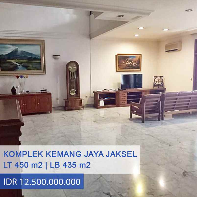 Dekat Njop Rumah Bagus Di Komplek Kemang Jaya Jakarta Selatan