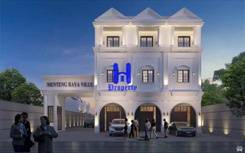 dijual rumah komplek menteng raya ville