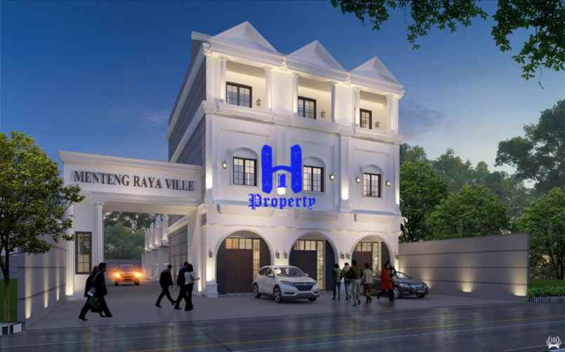 dijual rumah komplek menteng raya ville