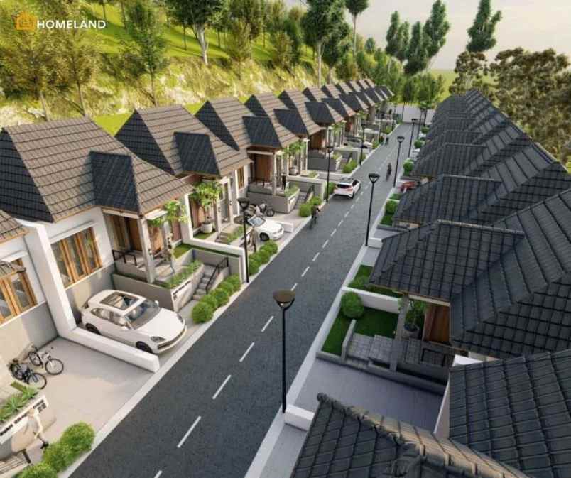 Rumah Dijual Cimahi Murah Strategis Fasilitas Lengkap Nuansa Bali