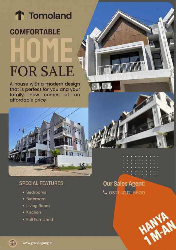 dijual rumah merjosari