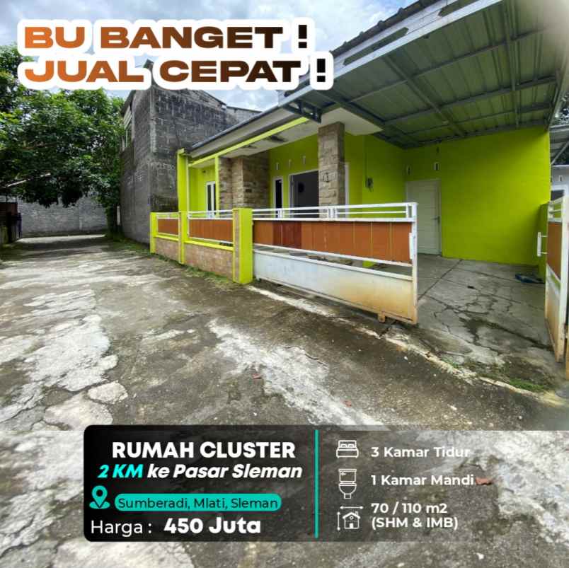 dijual rumah mlati