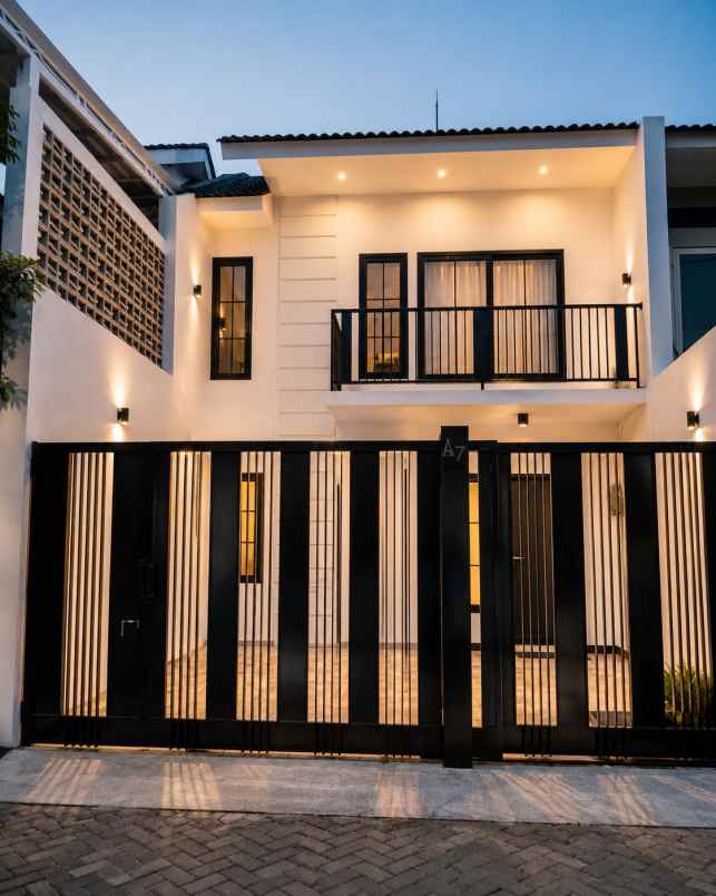 dijual rumah perumahan green mansion