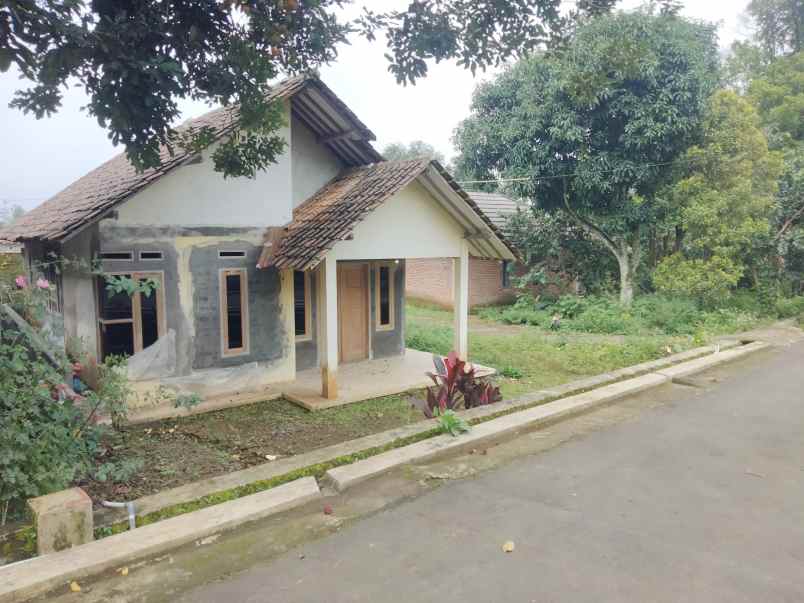 dijual rumah pinggir jl desa dekat ke jalan propinsi