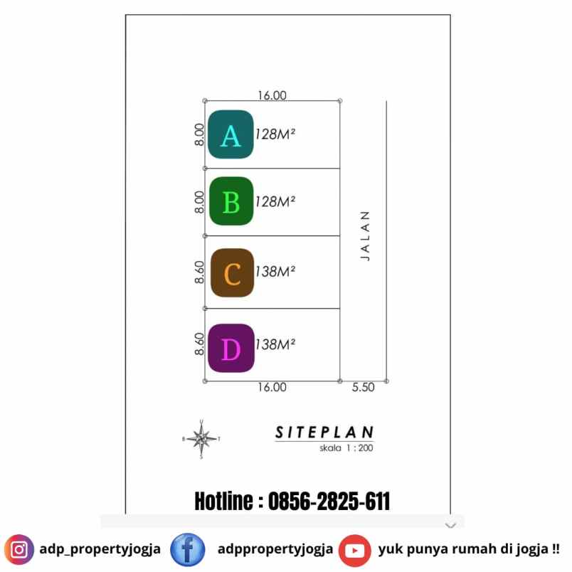 dijual rumah purwomartani kalasan sleman