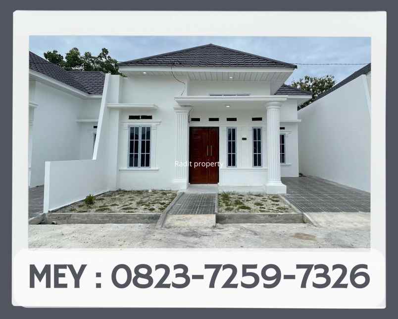 dijual rumah siap huni dengan dp 20 juta