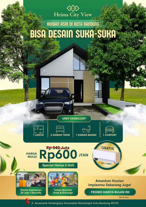 dijual rumah sindanglaya arcamanik