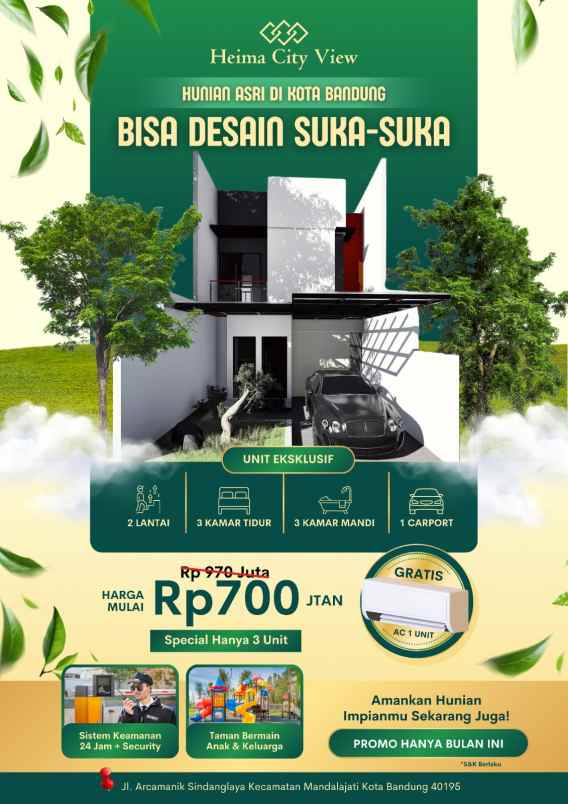 dijual rumah sindanglaya arcamanik