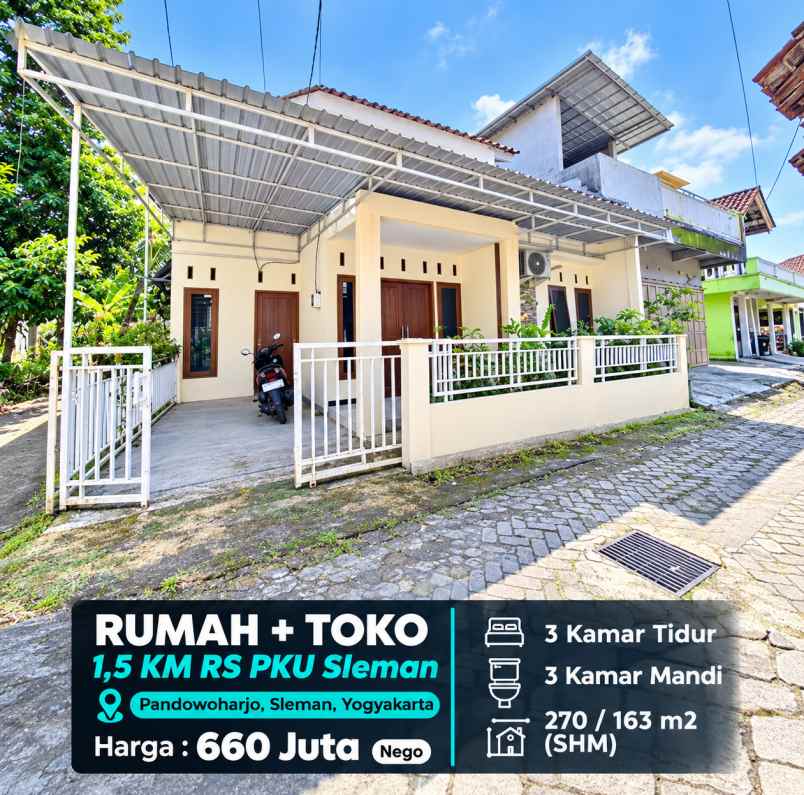 dijual rumah sleman