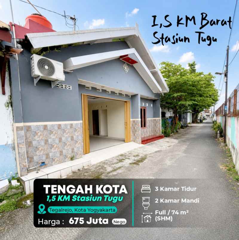 dijual rumah tegalrejo