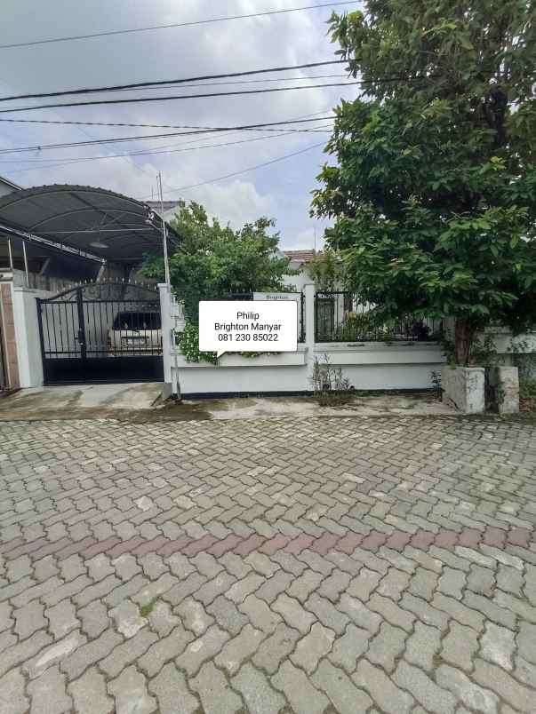 dijual rumah villa kalijudan