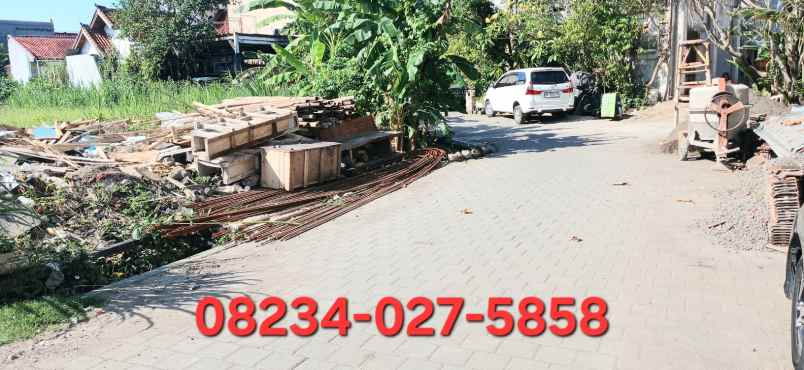 dijual tanah 2920 m2 jl mahendradatta denpasar bali