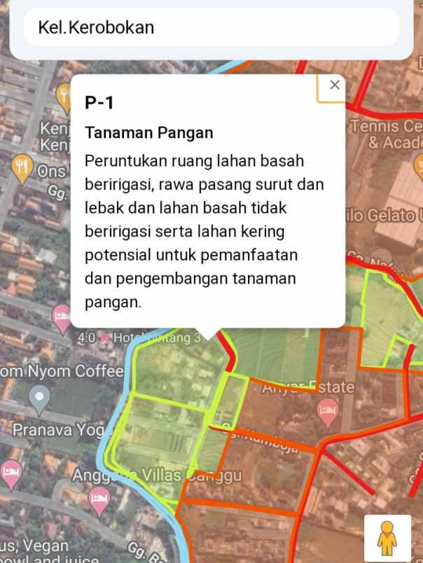 dijual tanah bumbak dauh