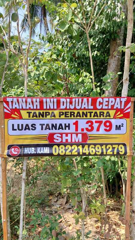 dijual tanah cepat tanpa perantara