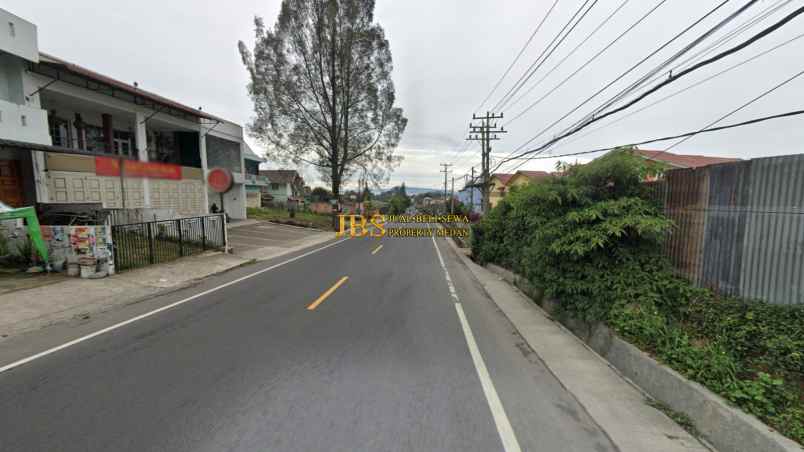 dijual tanah daerah berastagi jalan