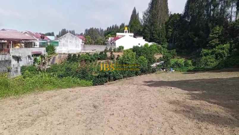 dijual tanah daerah berastagi jalan