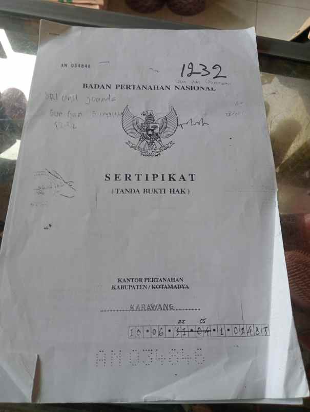 dijual tanah di pucung kota baru cikampek kab karawang