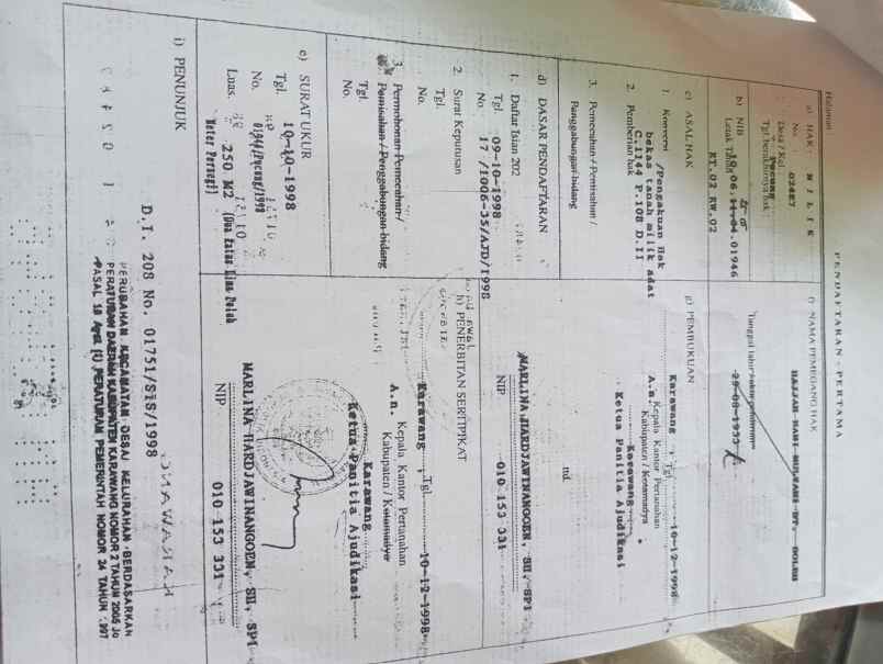 dijual tanah di pucung kota baru cikampek kab karawang