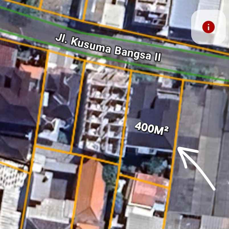 dijual tanah gatsu barat