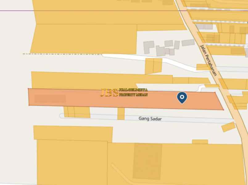 dijual tanah jalan pertahanan patumbak