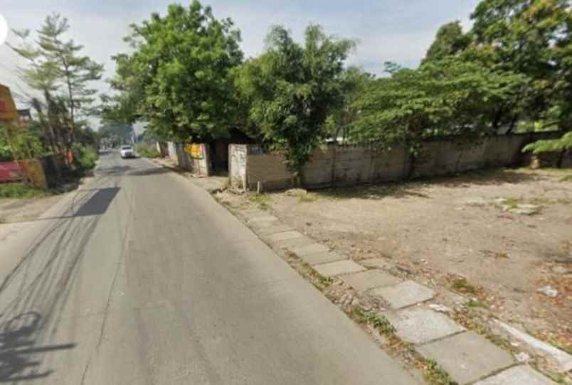 dijual tanah jalan raya industri