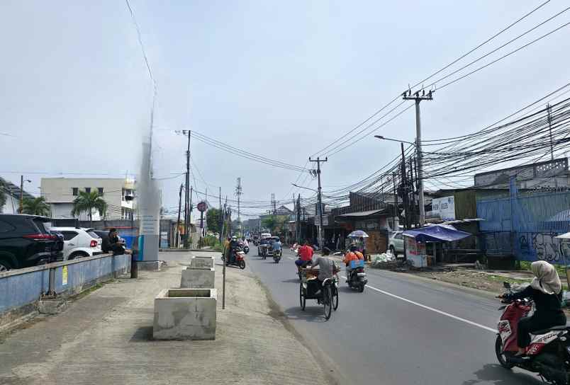 dijual tanah jalan raya kaliabang