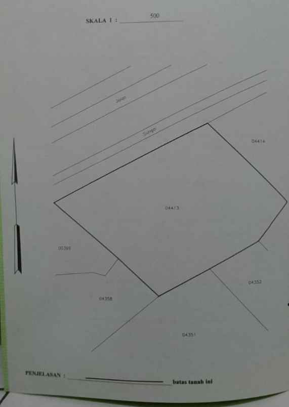 dijual tanah jalan sunaryo