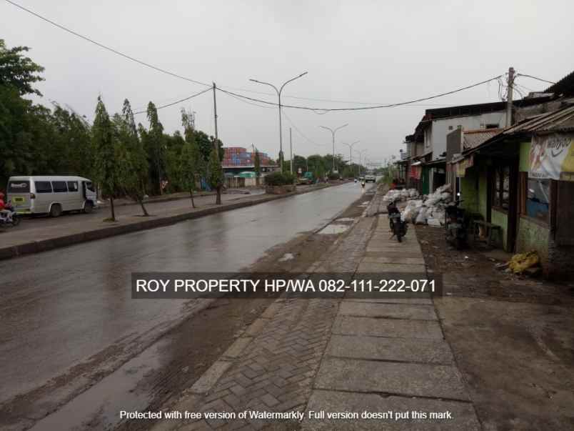 dijual tanah jl akses marunda cilincing