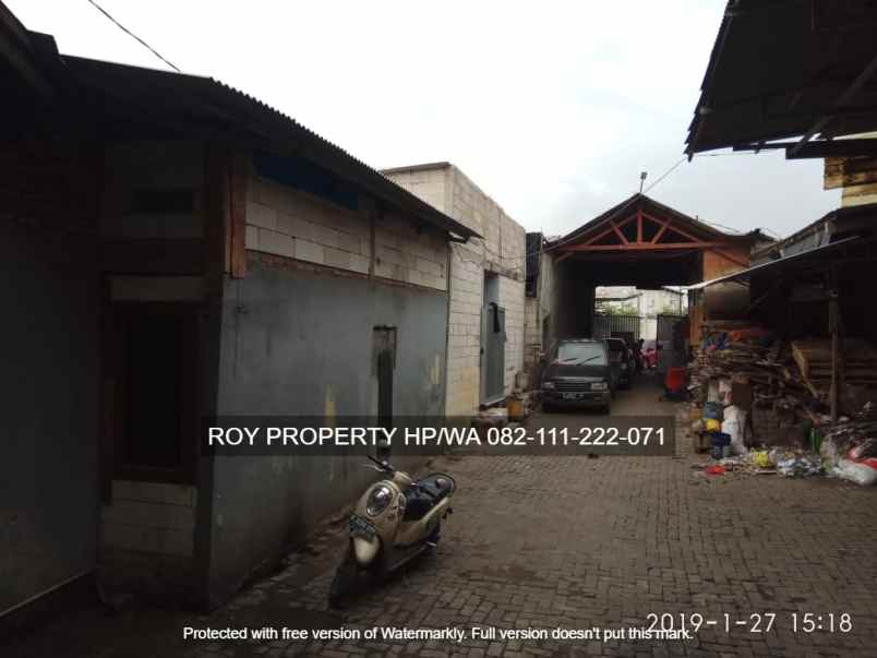 dijual tanah jl akses marunda cilincing
