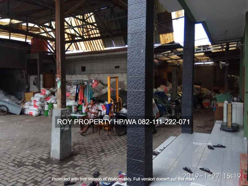 dijual tanah jl akses marunda cilincing