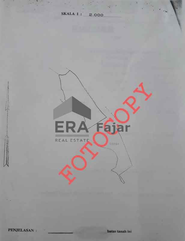 dijual tanah jl batutulis