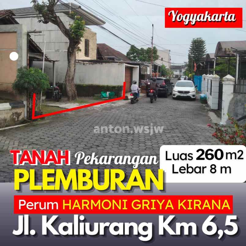 dijual tanah jl mulia ii sedan