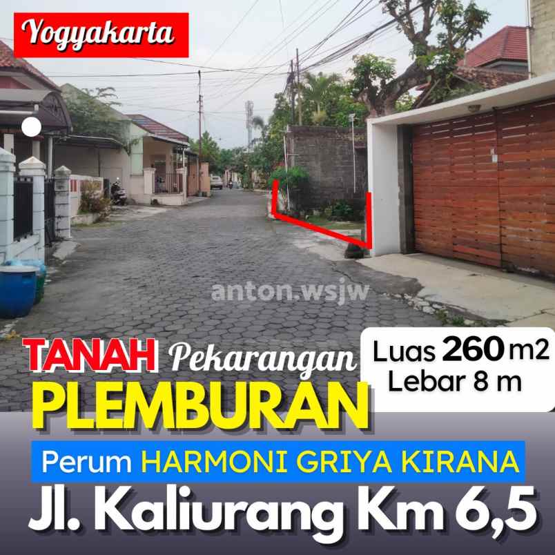 dijual tanah jl mulia ii sedan