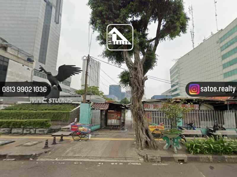 dijual tanah jl perjuangan kebon jeruk