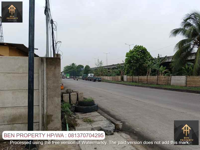 dijual tanah jl raya cakung cilincing