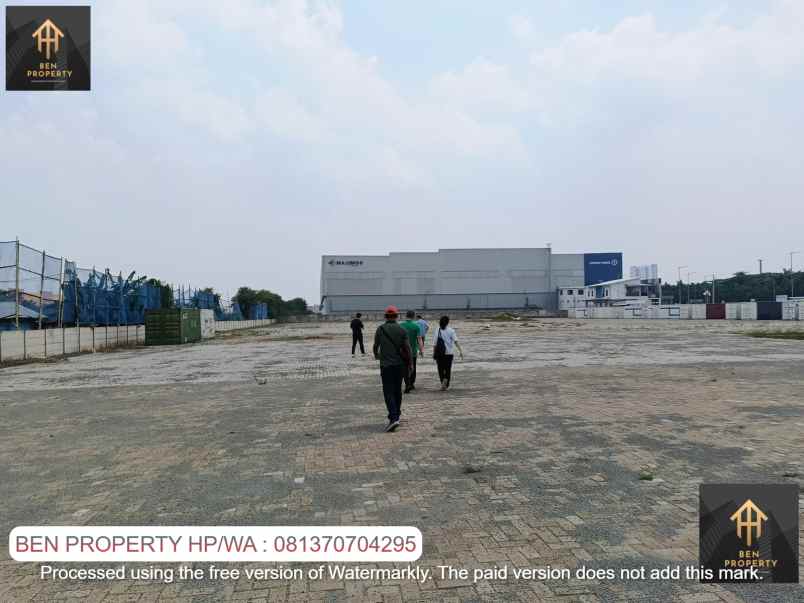 dijual tanah jl raya cakung cilincing