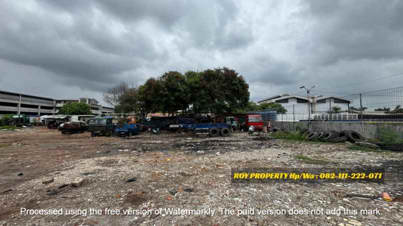 dijual tanah jl yos sudarso tg priok