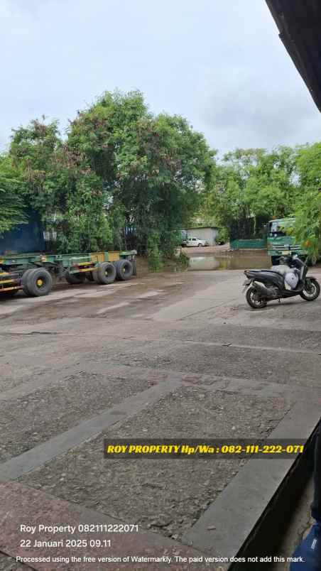 dijual tanah jl yos sudarso tg priok