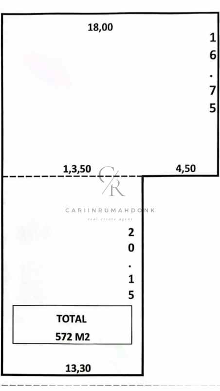 dijual tanah jln bulu lontar
