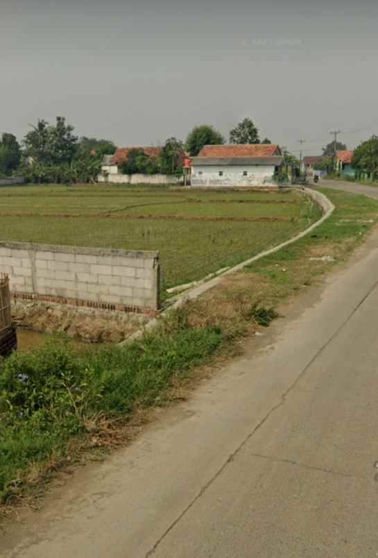 dijual tanah jln raya karangsinom